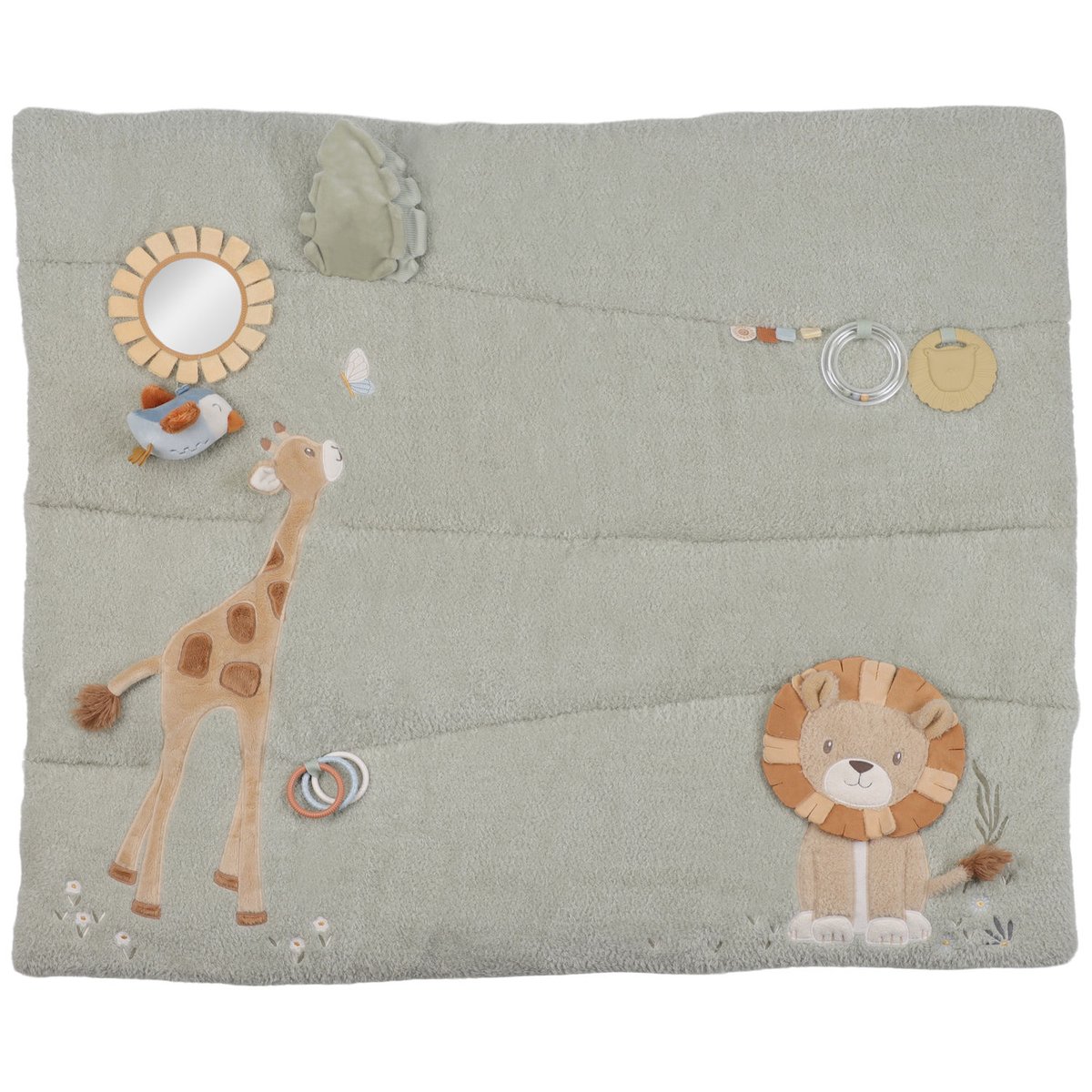 Tapis de parc jaune, vert, LITTLE DUTCH