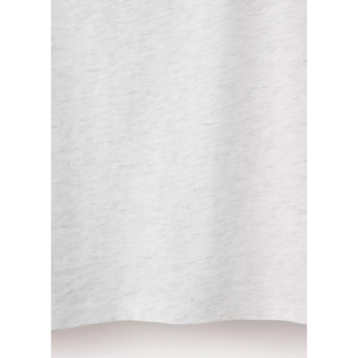 T-shirt coton détail coutures gris chiné clair, MANGO TEEN