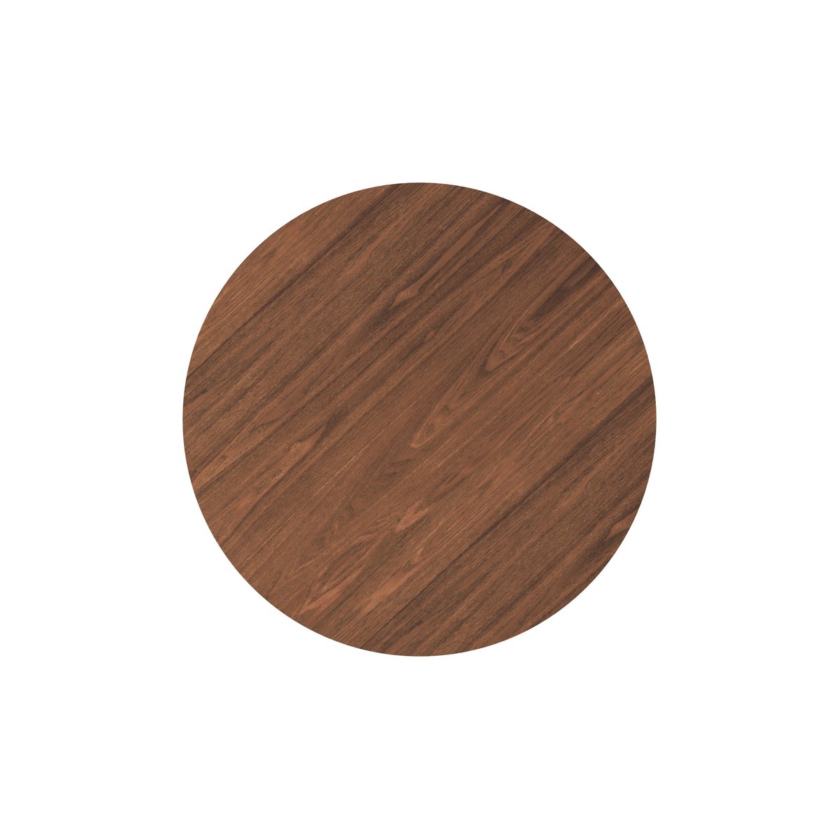 Table ronde en bois D105 cm - LIWA bois foncé, MAISON PAVANE