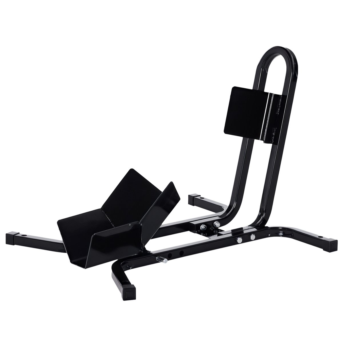 Rail de support universel pour moto noir, HOMCOM