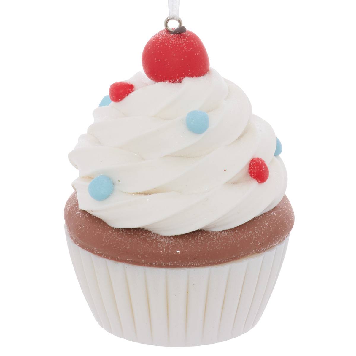 SDN RESINE CUPCAKE GLACAGE 9CM modèle b, ATMOSPHERA