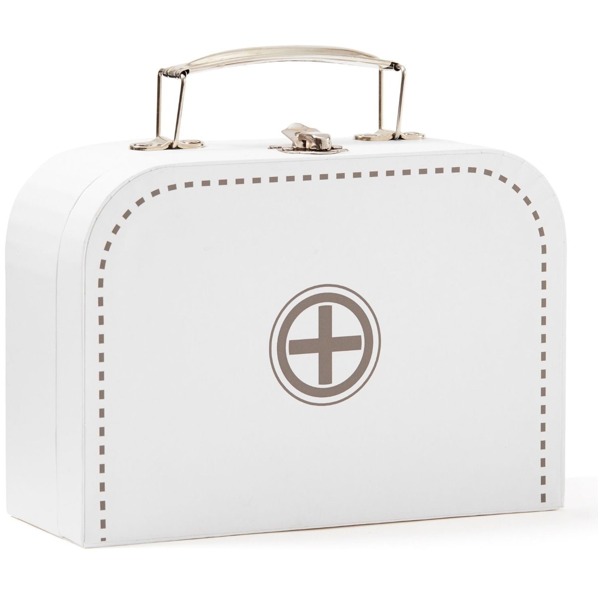 Mallette docteur bois avec accessoires blanc, marron, vert mint, KID'S CONCEPT
