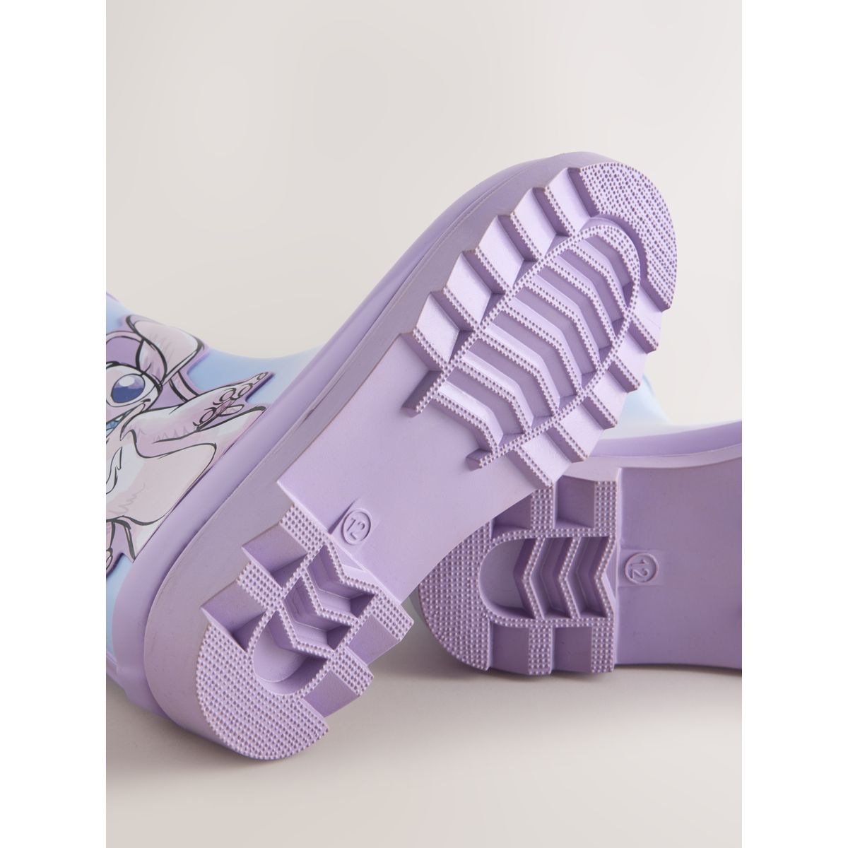 Bottes en caoutchouc lilo et stitch violet lilas, NEXT