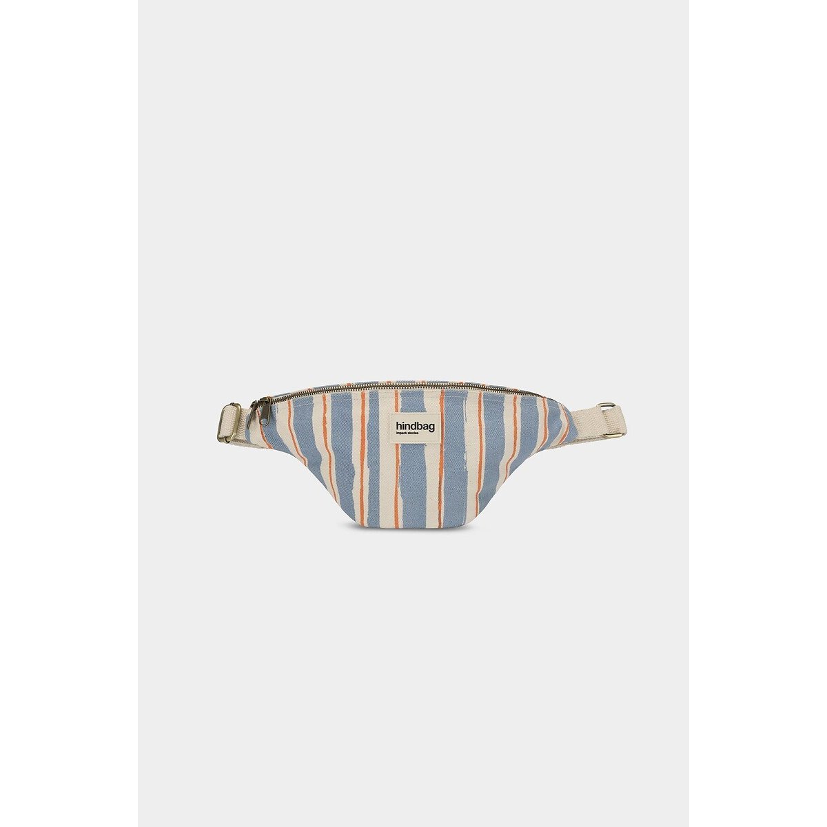 Riñonera a rayas, OLIVIA rayas azul/blanco, HINDBAG