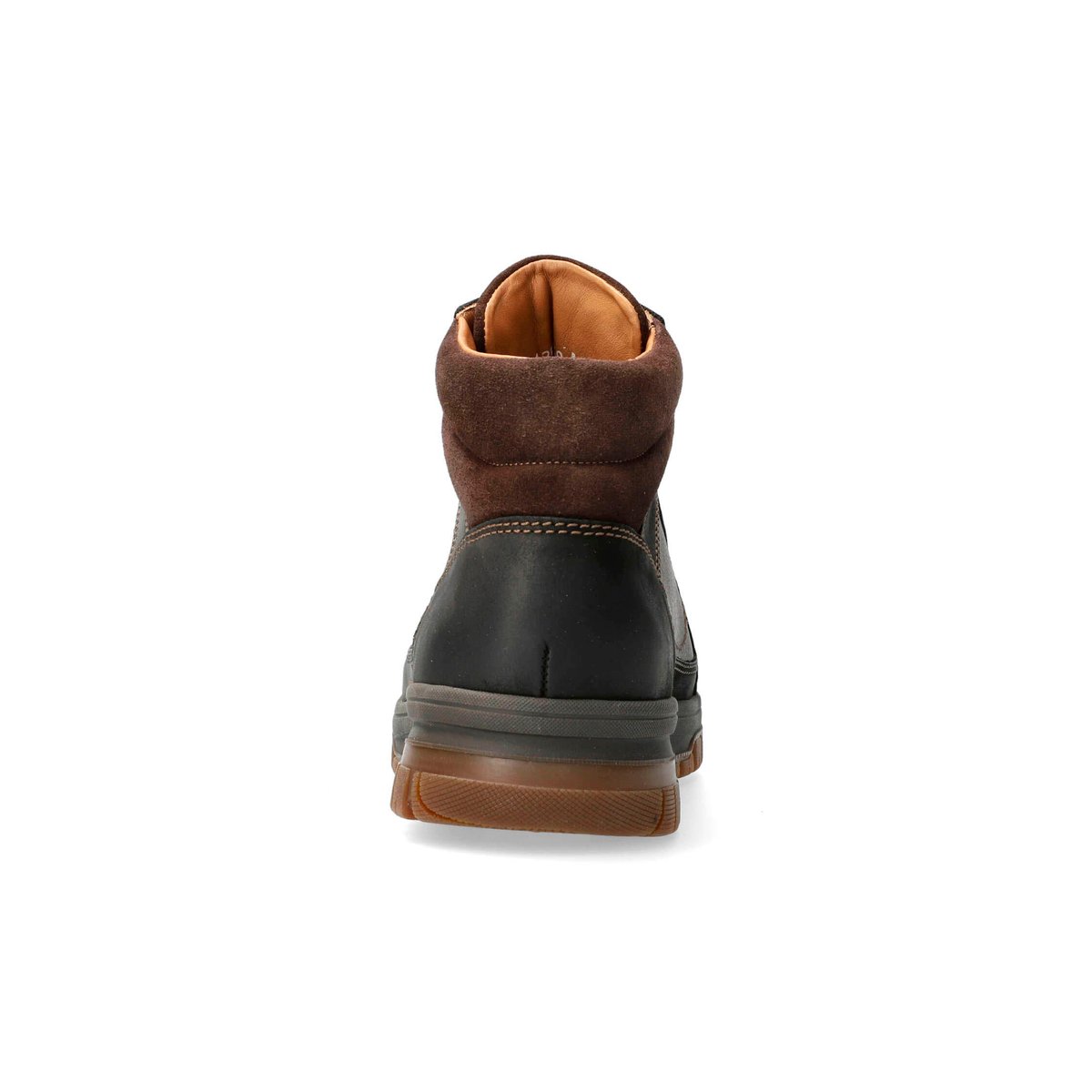 Bottines en cuir nubuck PITT marron foncé 5135, MEPHISTO