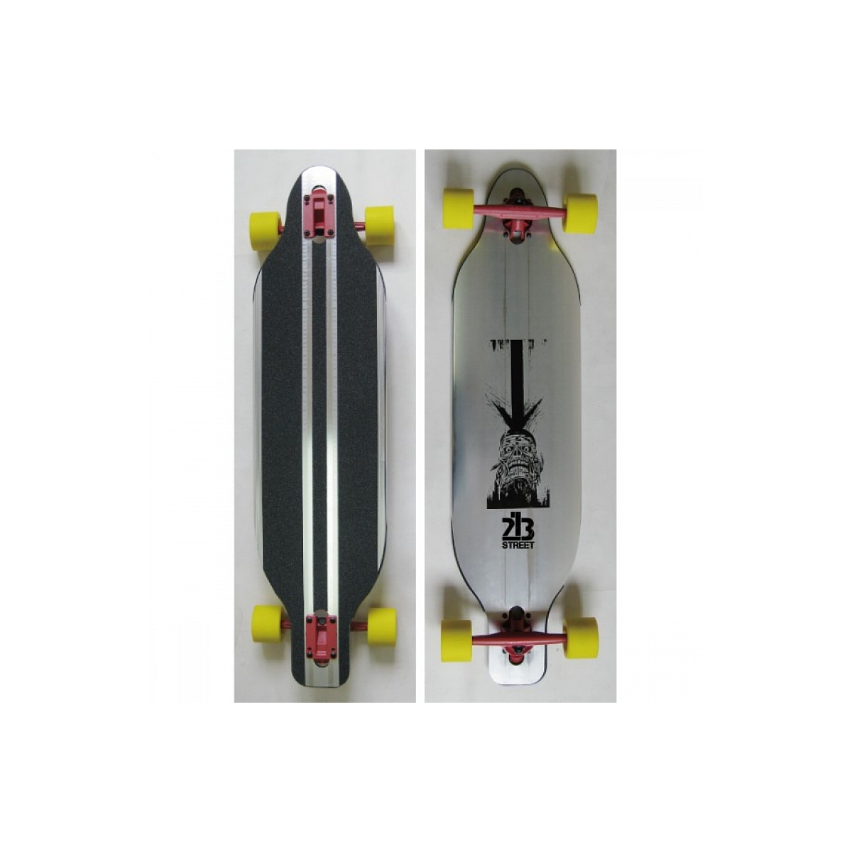 Skate Longboard alu vert, 213 STREET