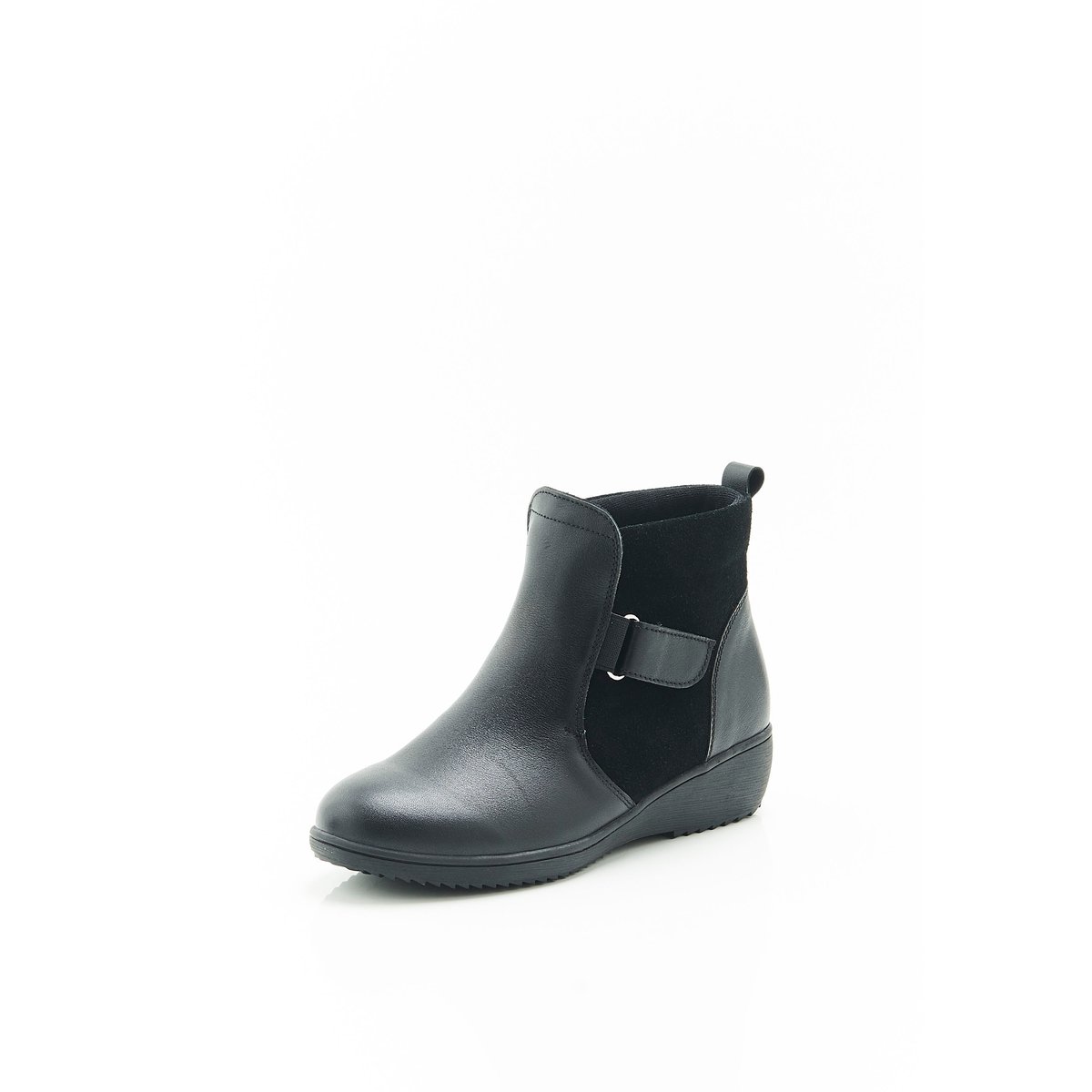 Bottines à scratchs Thermolactyl noir, DAMART