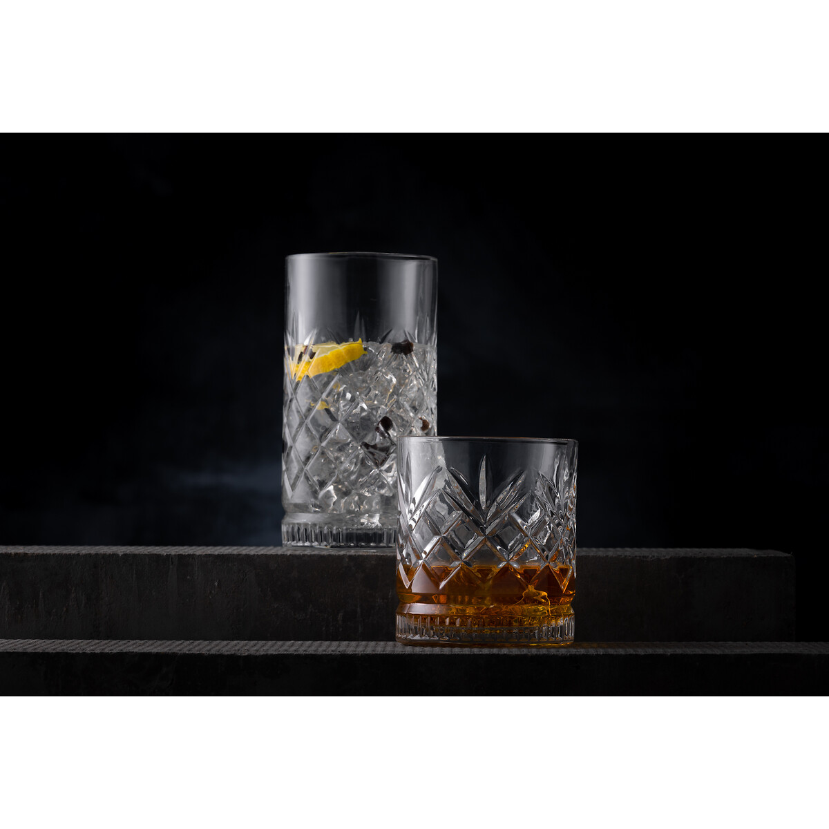Set of 2 Eton Mixer Glasses glass, RAVENHEAD