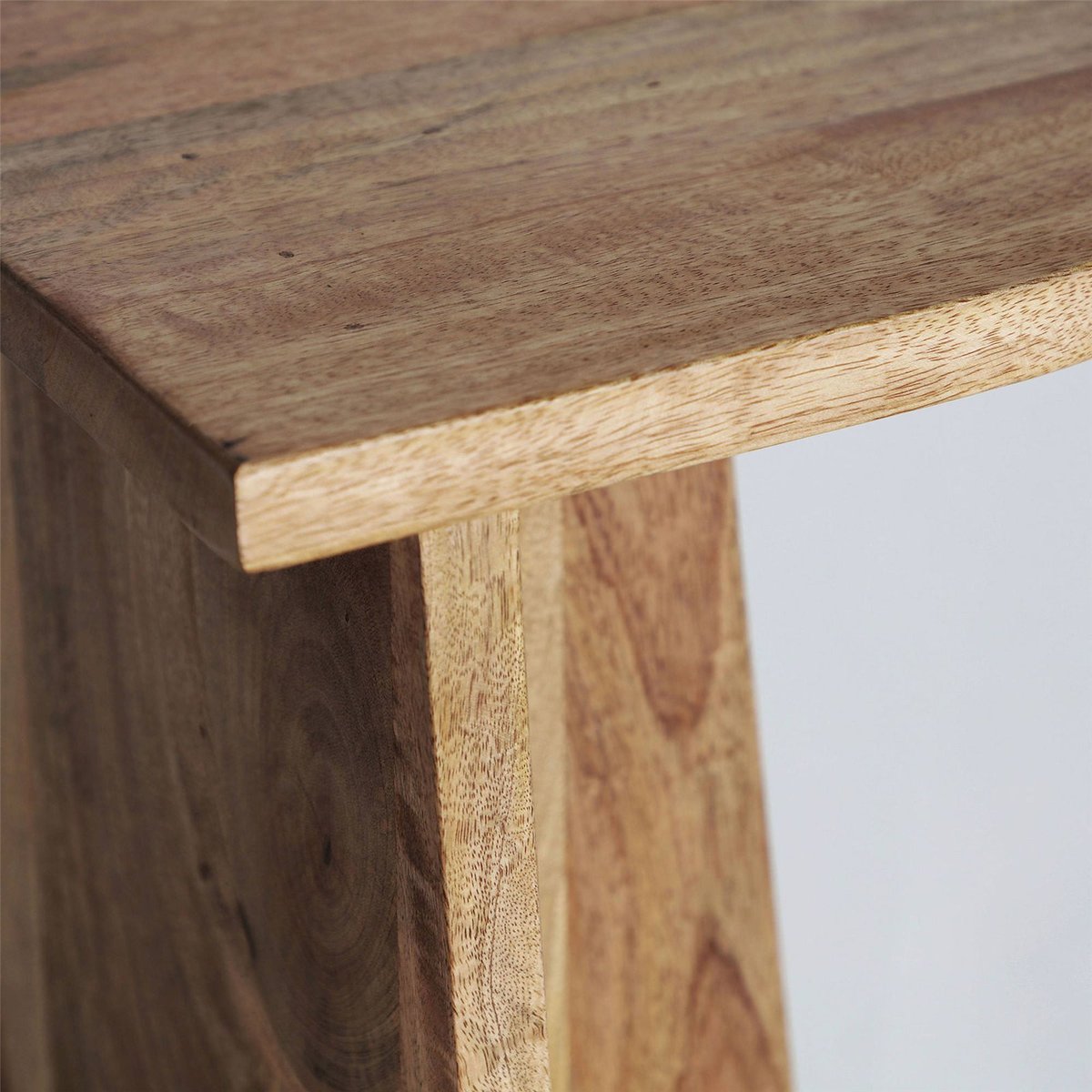 Table d'appoint bois de manguier VACIO brun clair, RECOLLECTION