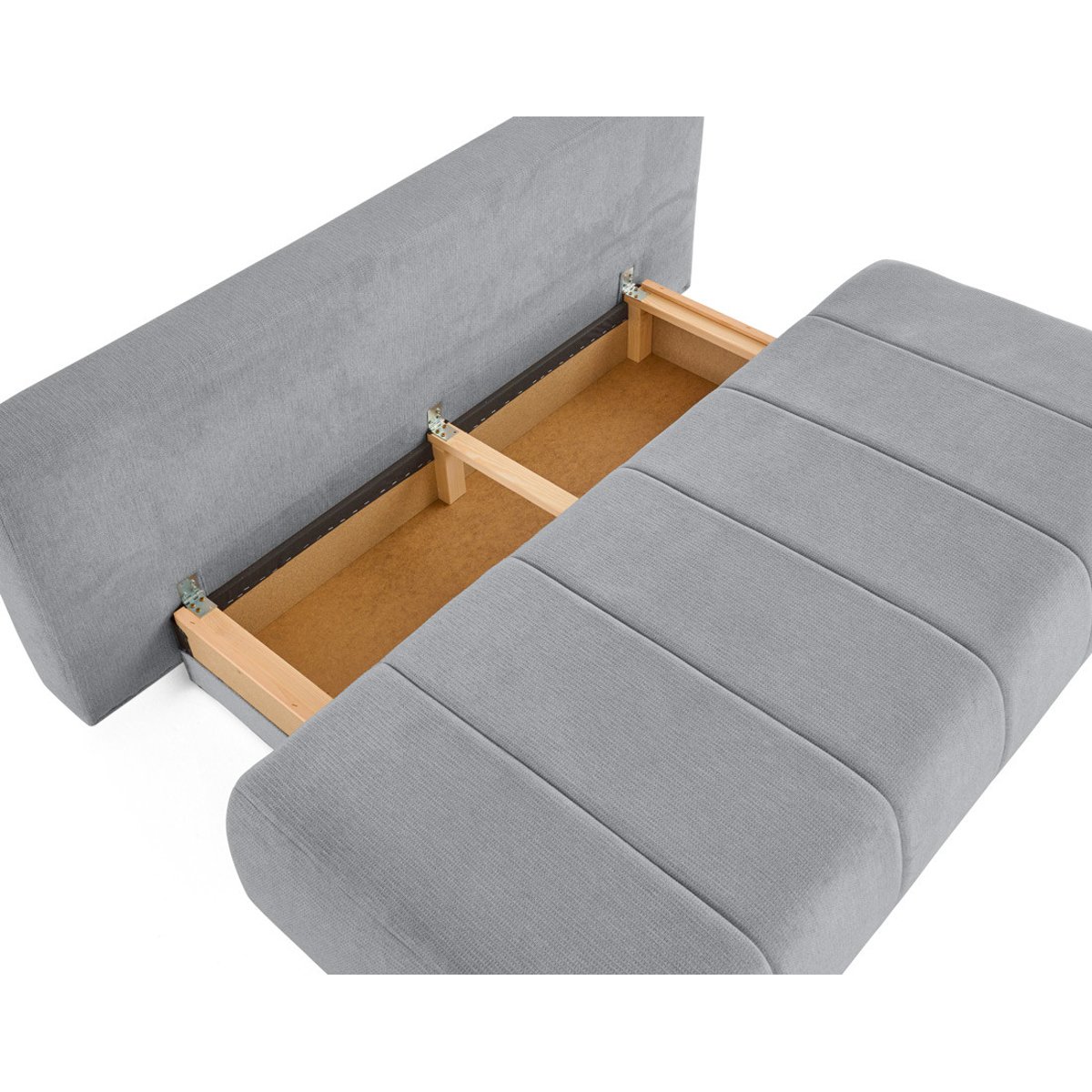 Canapé Convertible 3 places - HARPER gris, BEST MOBILIER