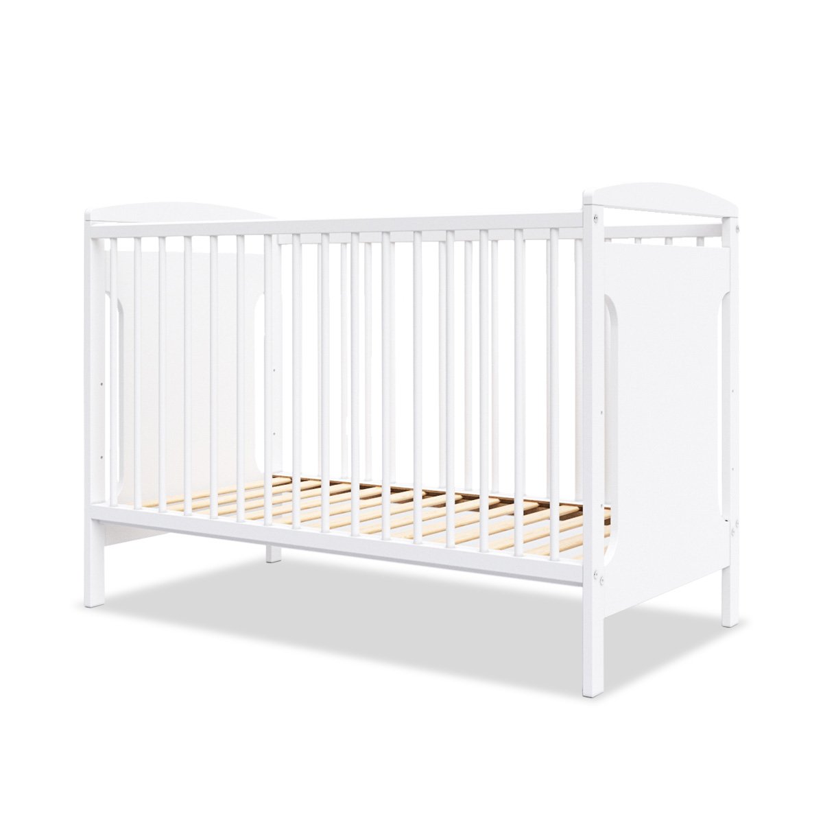 Lit bébé évolutif Margot - Design sobre - Grandit avec l'enfant blanc, MINEA