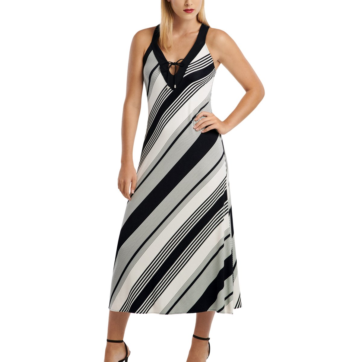 Robe longue estivale Quinby noir, LISCA