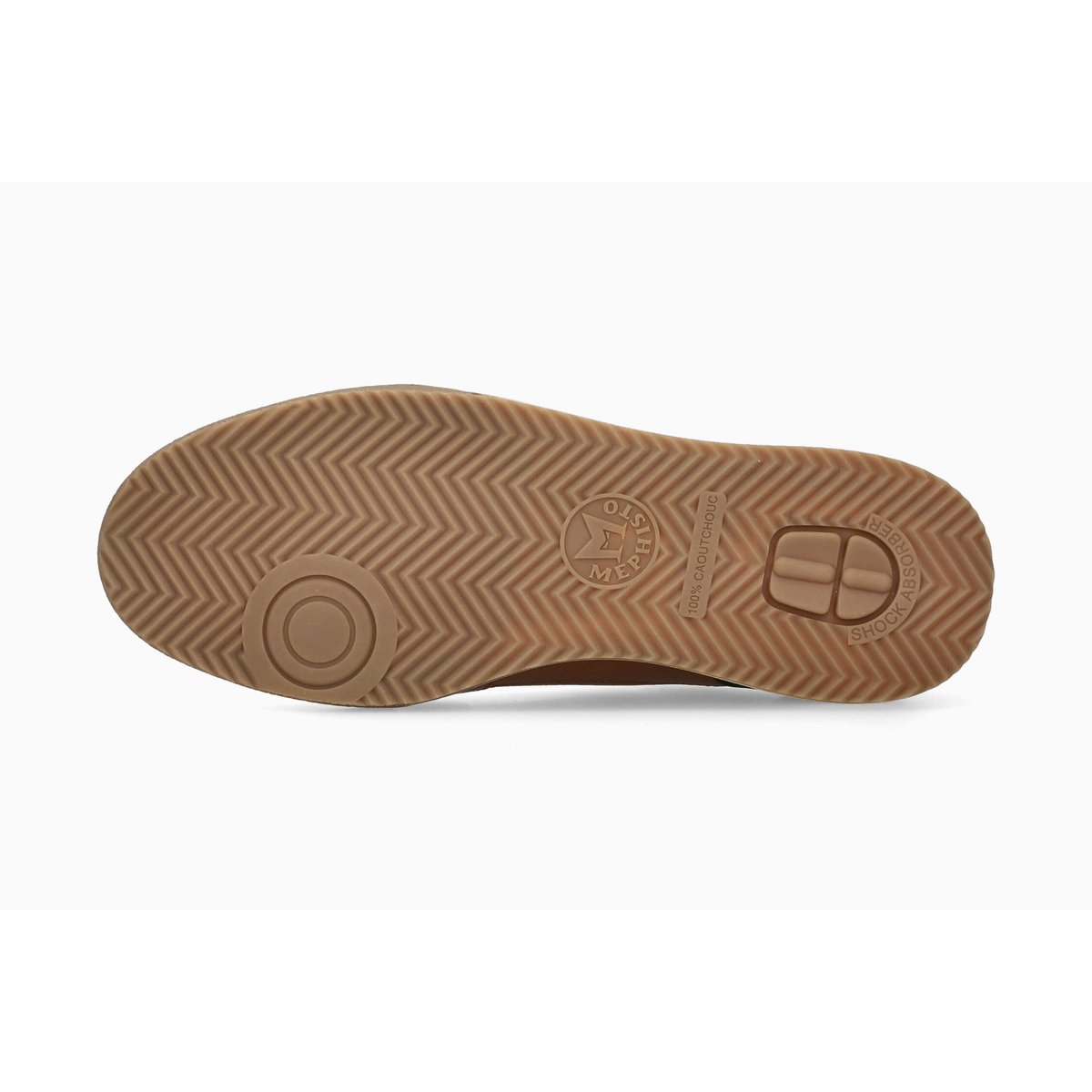Baskets en cuir ENDRIK marron hazelnut 514, MEPHISTO