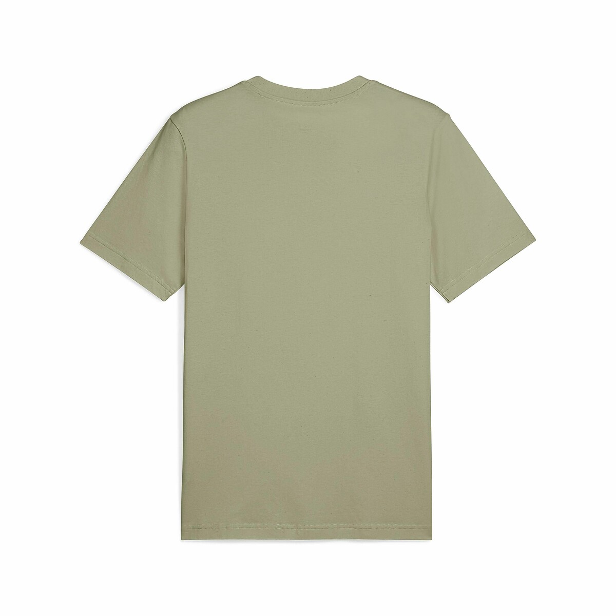 T-shirt met korte mouwen en vierkant geborduurd logo groen  , PUMA