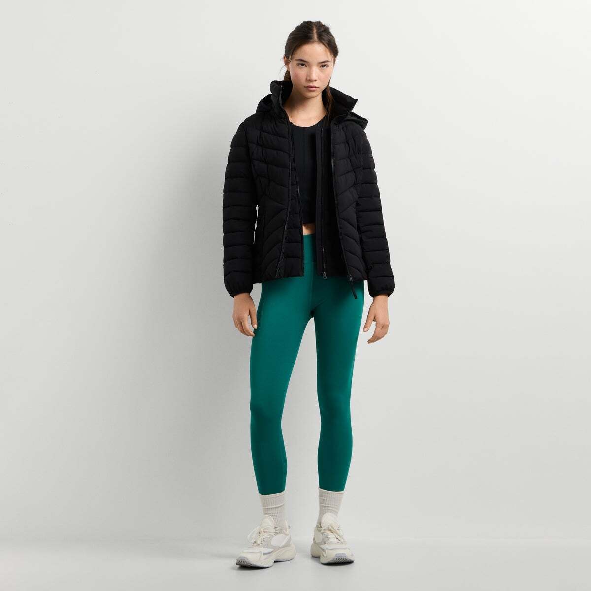 Doudoune Matelassée Imperméable noir, PEPE JEANS
