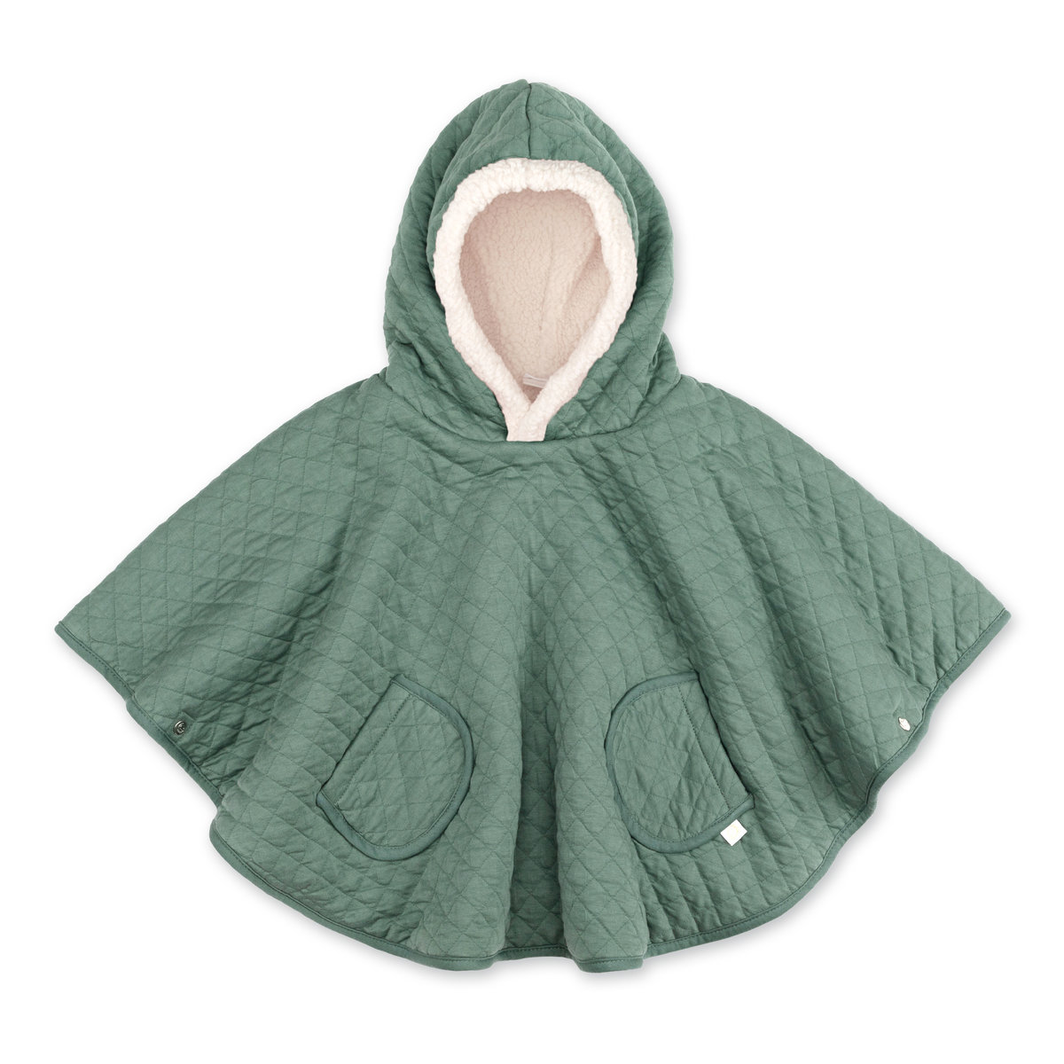 Poncho de voyage bébé pour siège auto - Dehors bien au chaud green, BEMINI