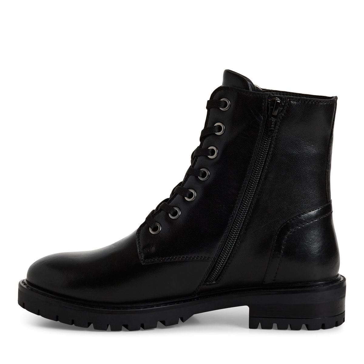 Bottine en cuir noir multi, S.OLIVER
