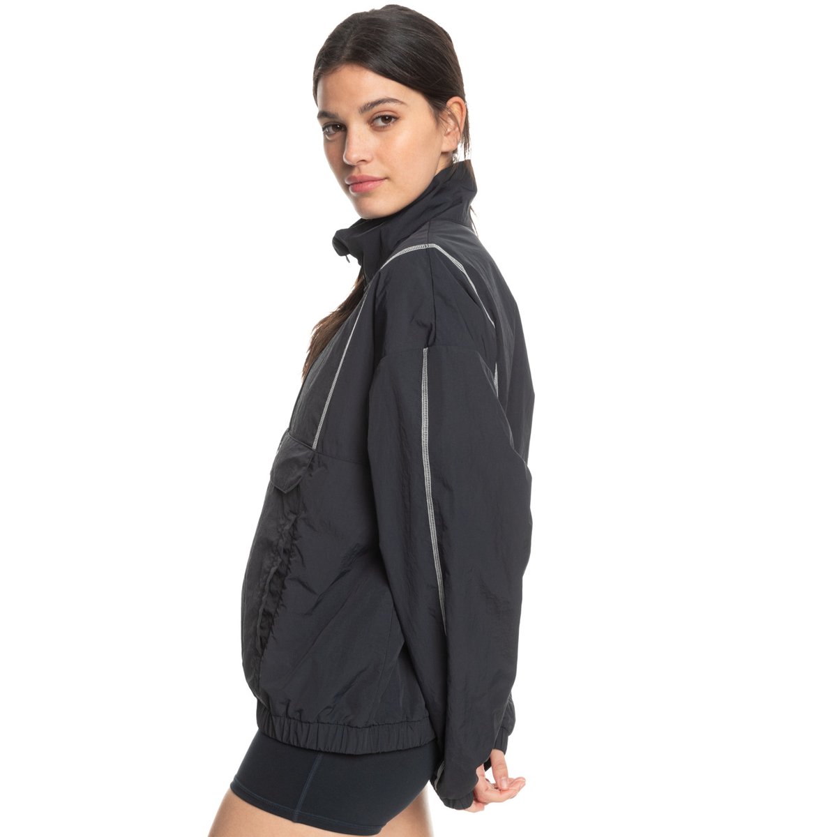 Veste coupe-vent BOLD MOVES. noir anthracite, ROXY