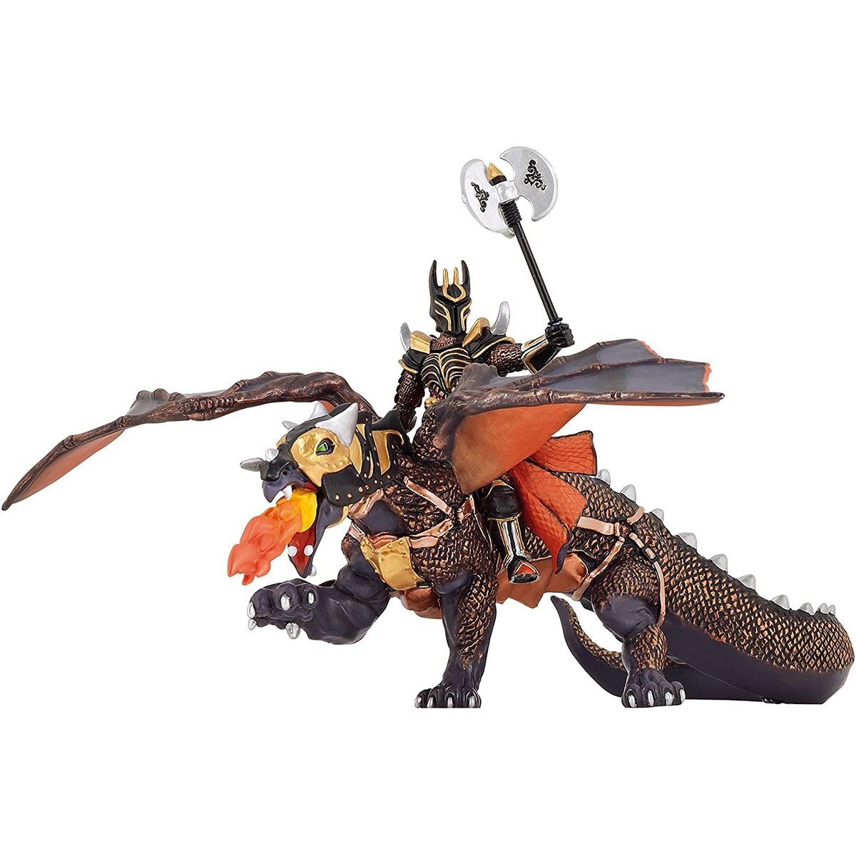 Figurine Dragon des ténèbres marron, PAPO
