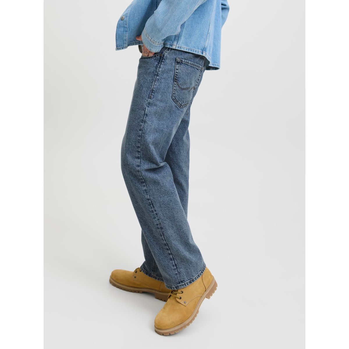 Jean À Coupe Ample blue denim, JACK & JONES