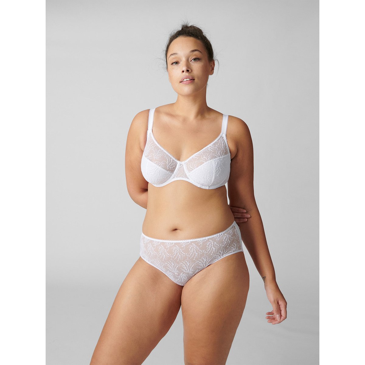 Shorty, OPALINE blanc, SIMONE PERELE