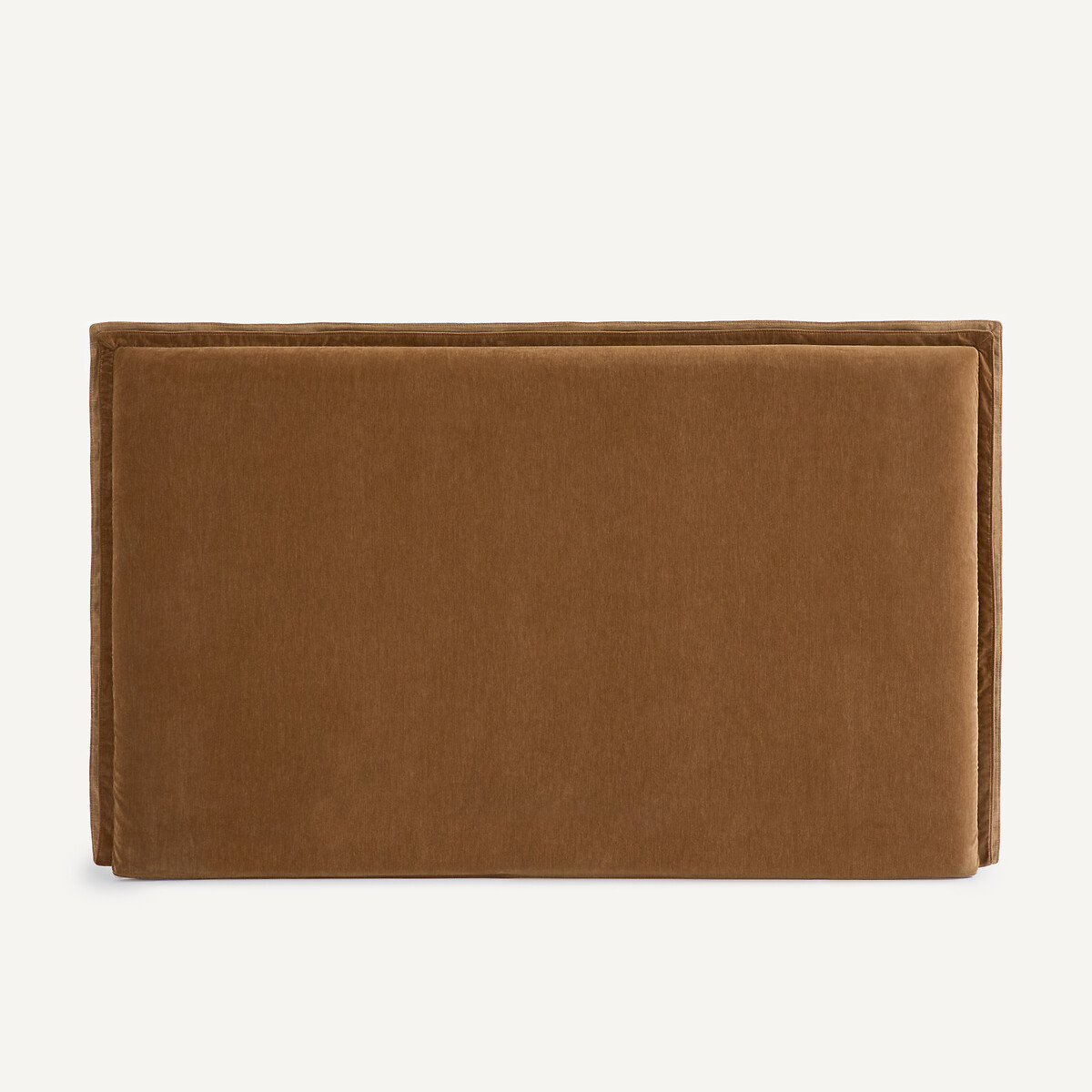 Housse pour tête de lit, en velours, CONNOR caramel, AM.PM