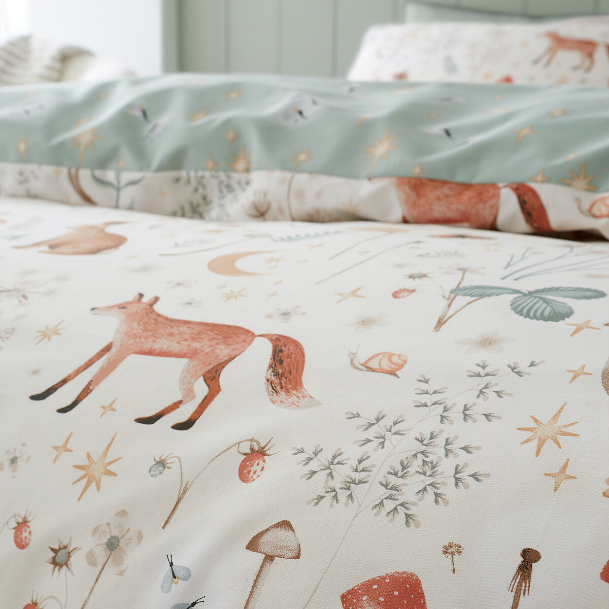 Enchanted Twilight Duvet Cover and Pillowcase Set Natural natural, CATHERINE LANSFIELD