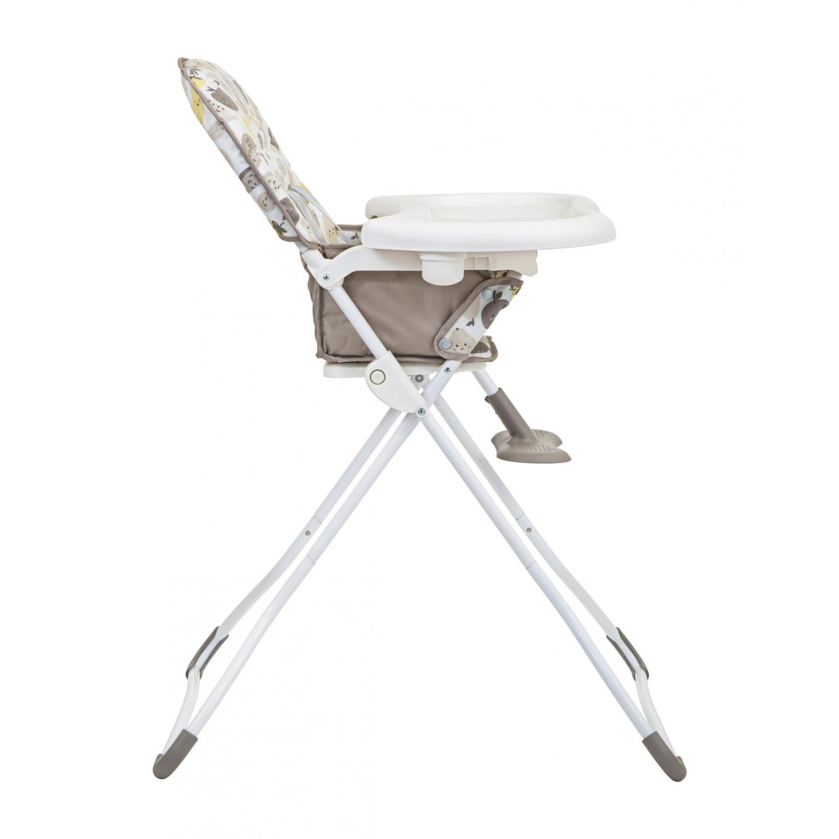 Chaise-haute Snack N'Stow Impression avec des fruits couleur unique, GRACO