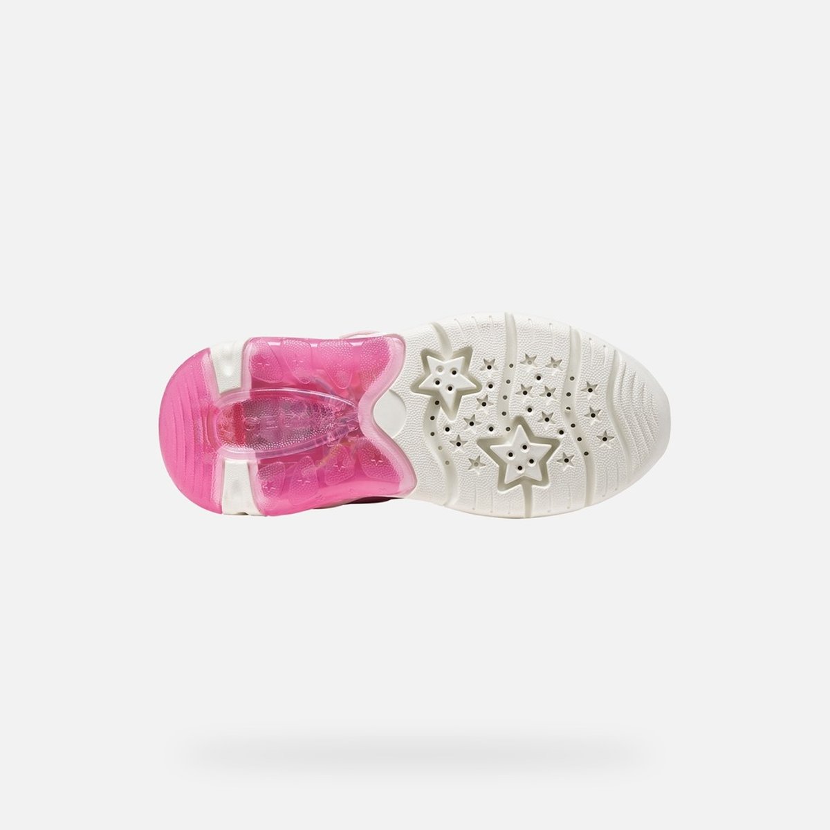 Baskets À Led  J FADINLIGHT rose, GEOX