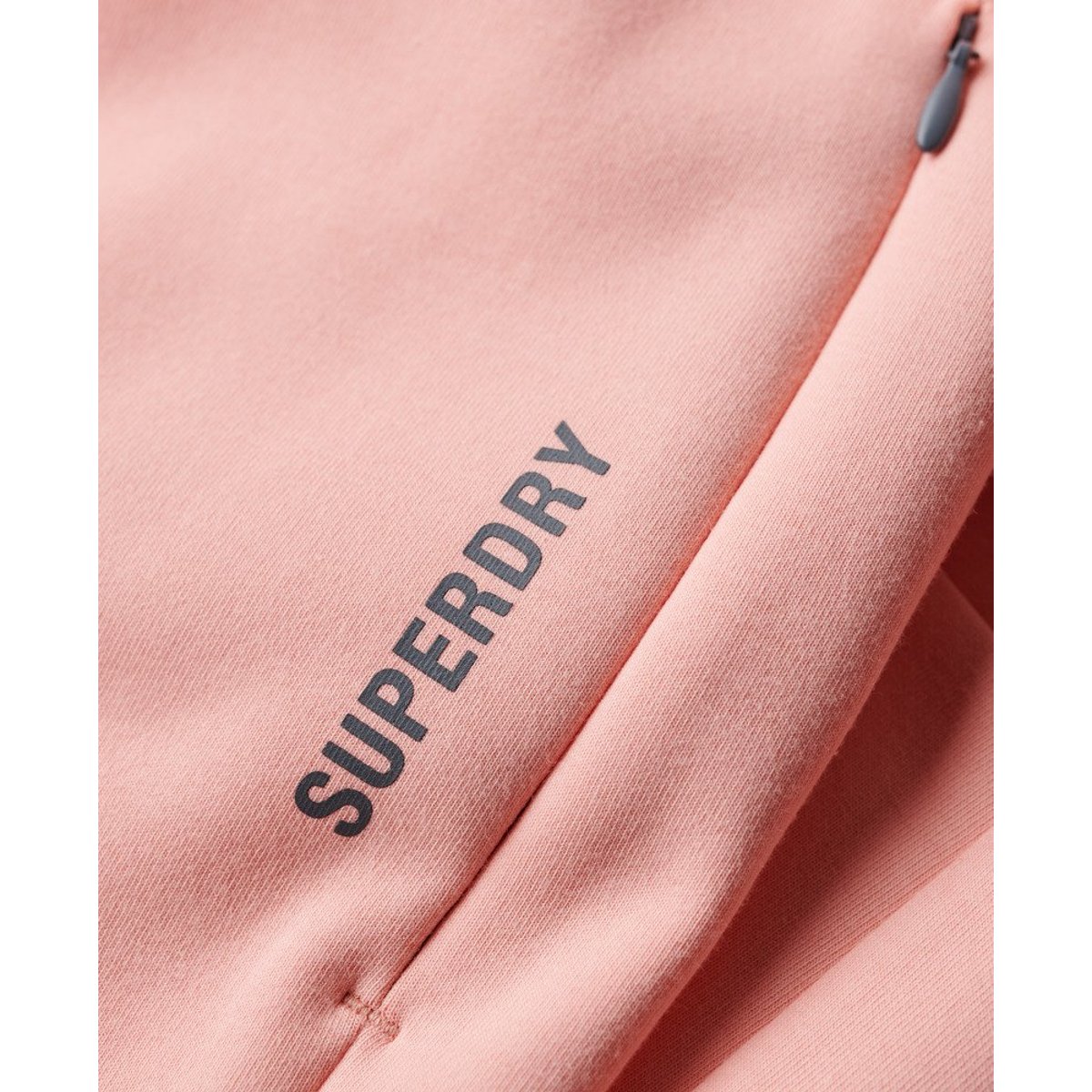 Pantalon de survêtement slim Sports Tech rose perle pêche, SUPERDRY