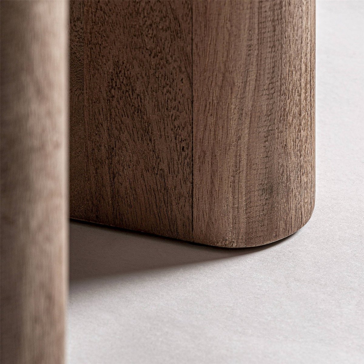 Table basse en manguier finition vieilli brun clair finition vieilli, RECOLLECTION