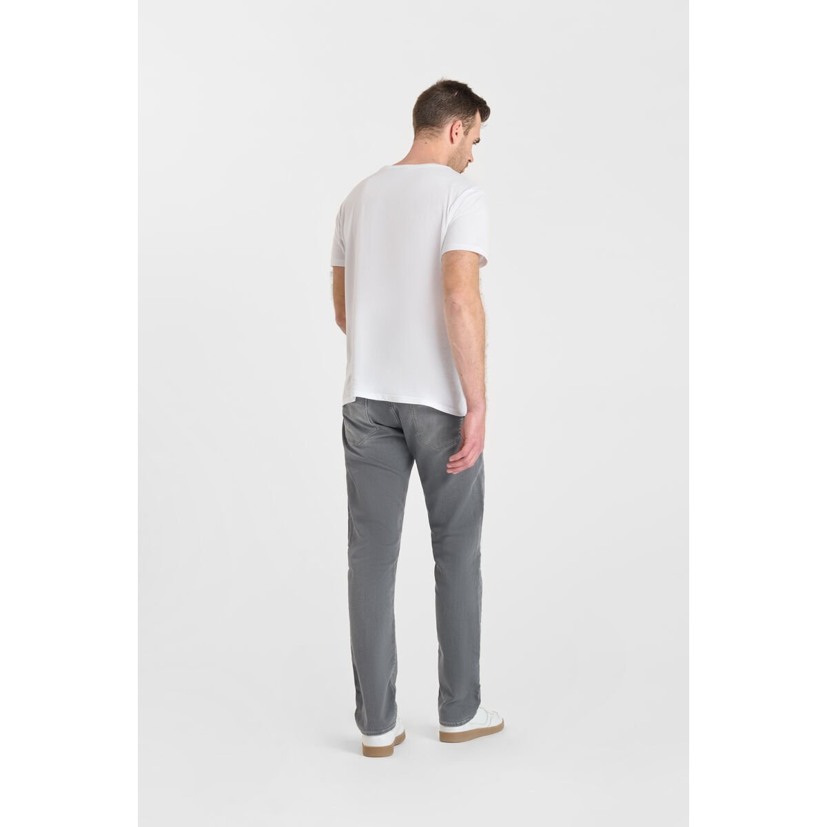 Jeans droite jogg 800/12 regular , longueur 34 grey, LE TEMPS DES CERISES