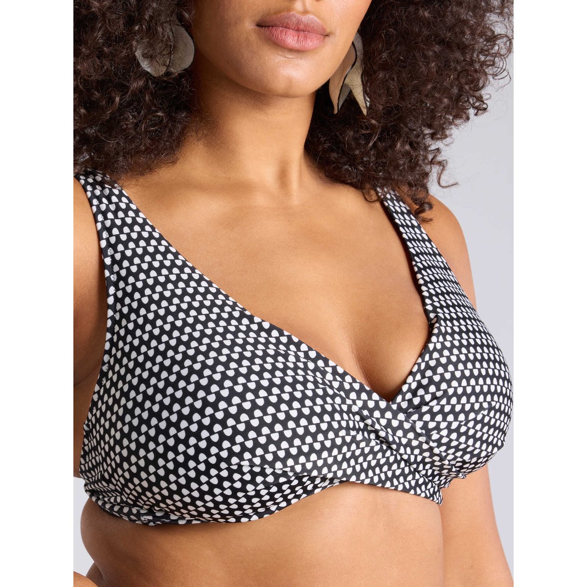 Bikini imprimé tribal noir, FIORELLA RUBINO