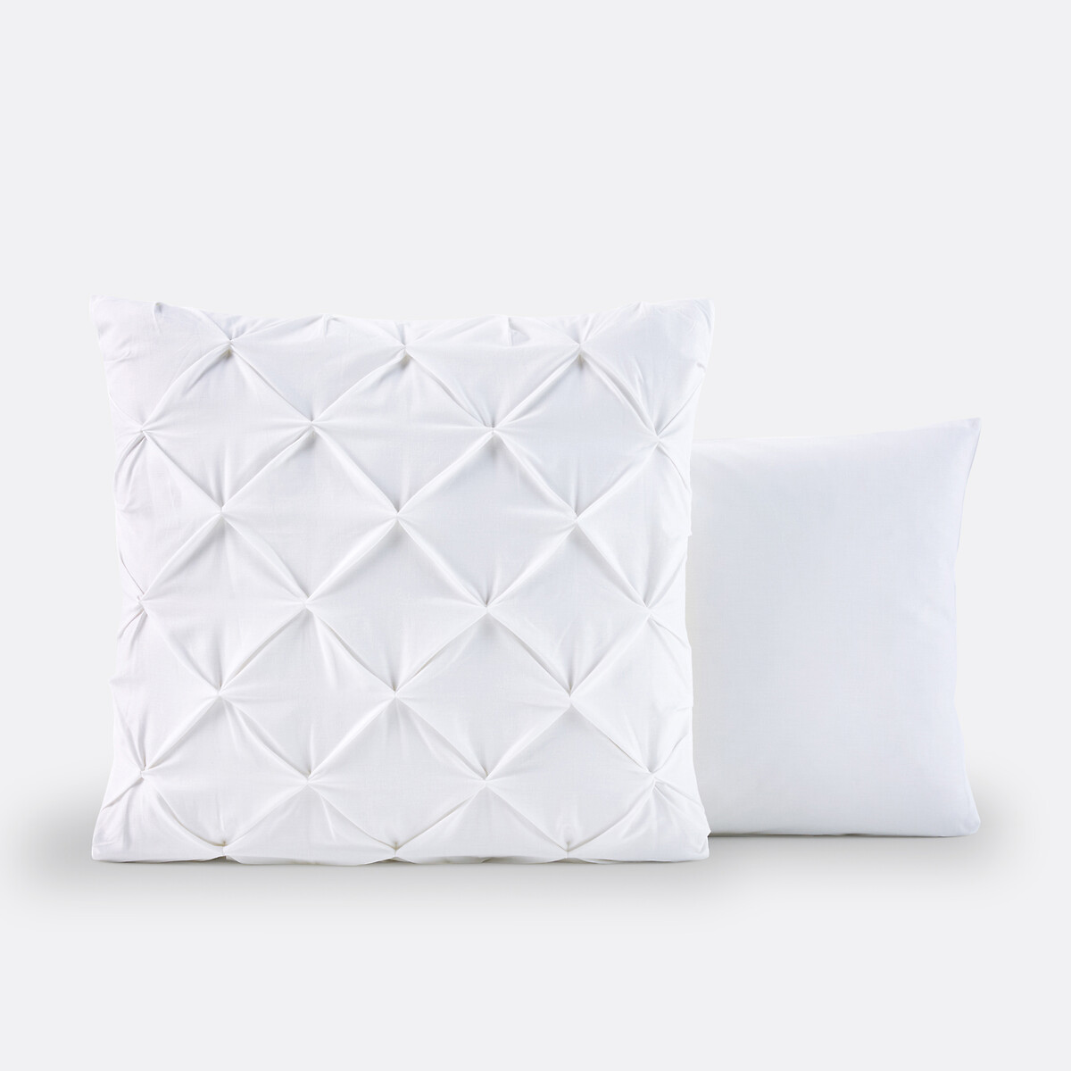Taie d'oreiller polycoton, Becado blanc, LA REDOUTE INTERIEURS