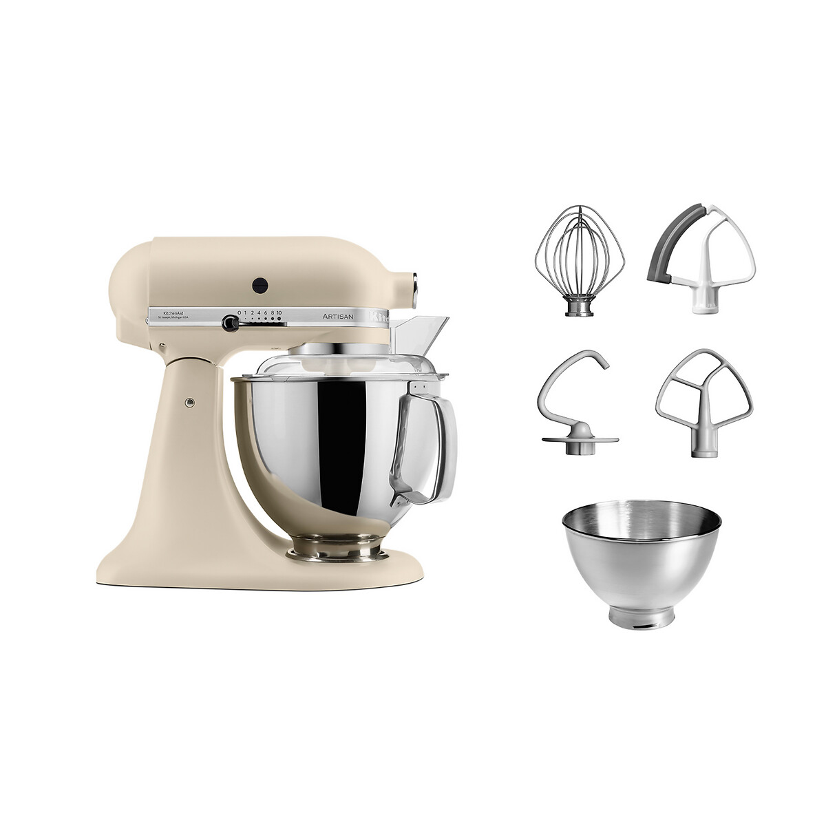 Robot pâtissier Artisan 5KSM175PSEFL lin, KITCHENAID