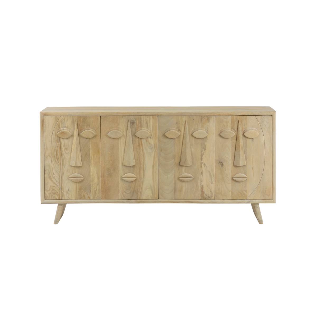 Buffet en bois de manguier FACIA bois clair, MADE IN MEUBLES