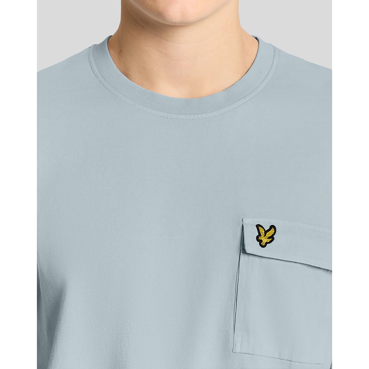 T-shirt poche cargo bleu opale, LYLE & SCOTT