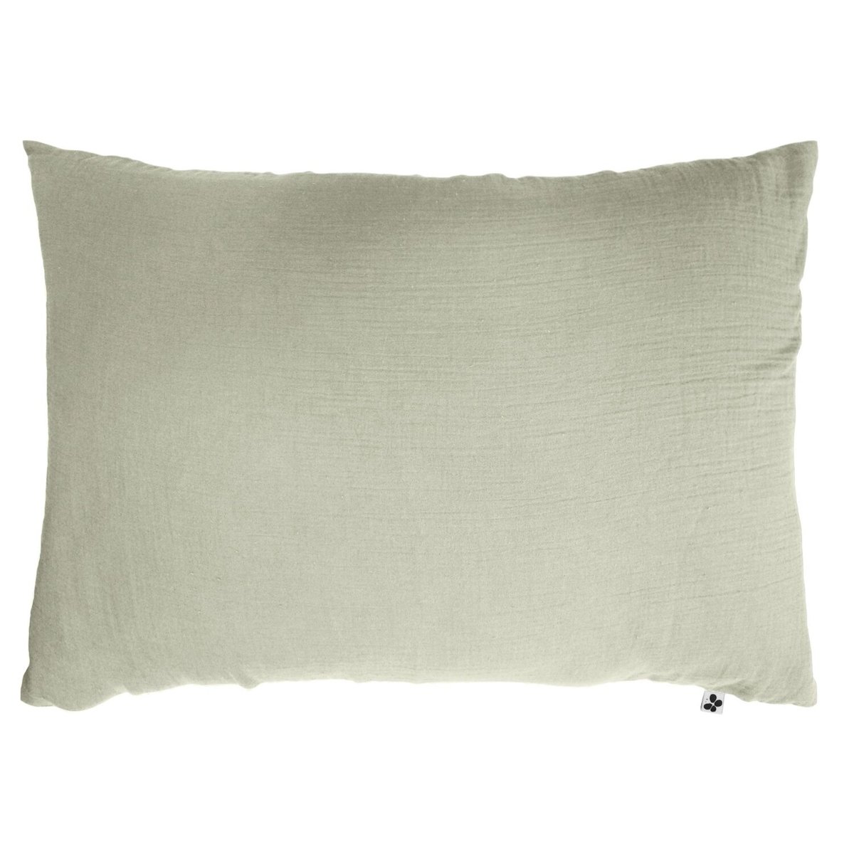 Taie d'oreiller 100% gaze de coton vert d'eau, C DESIGN HOME TEXTILE
