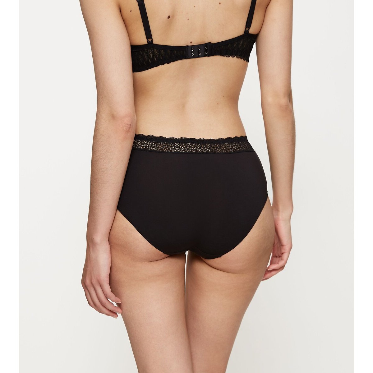 Lot de 2 Culottes midi FEEL OF MODAL noir, TRIUMPH