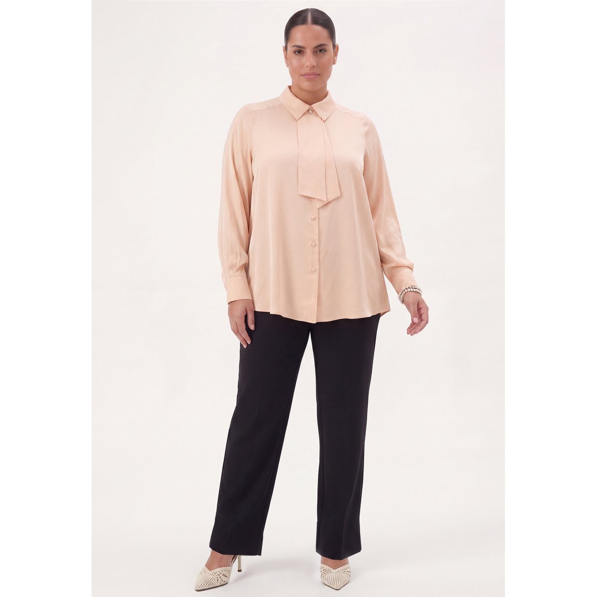 T-shirt avec manches courtes rose, YOEK
