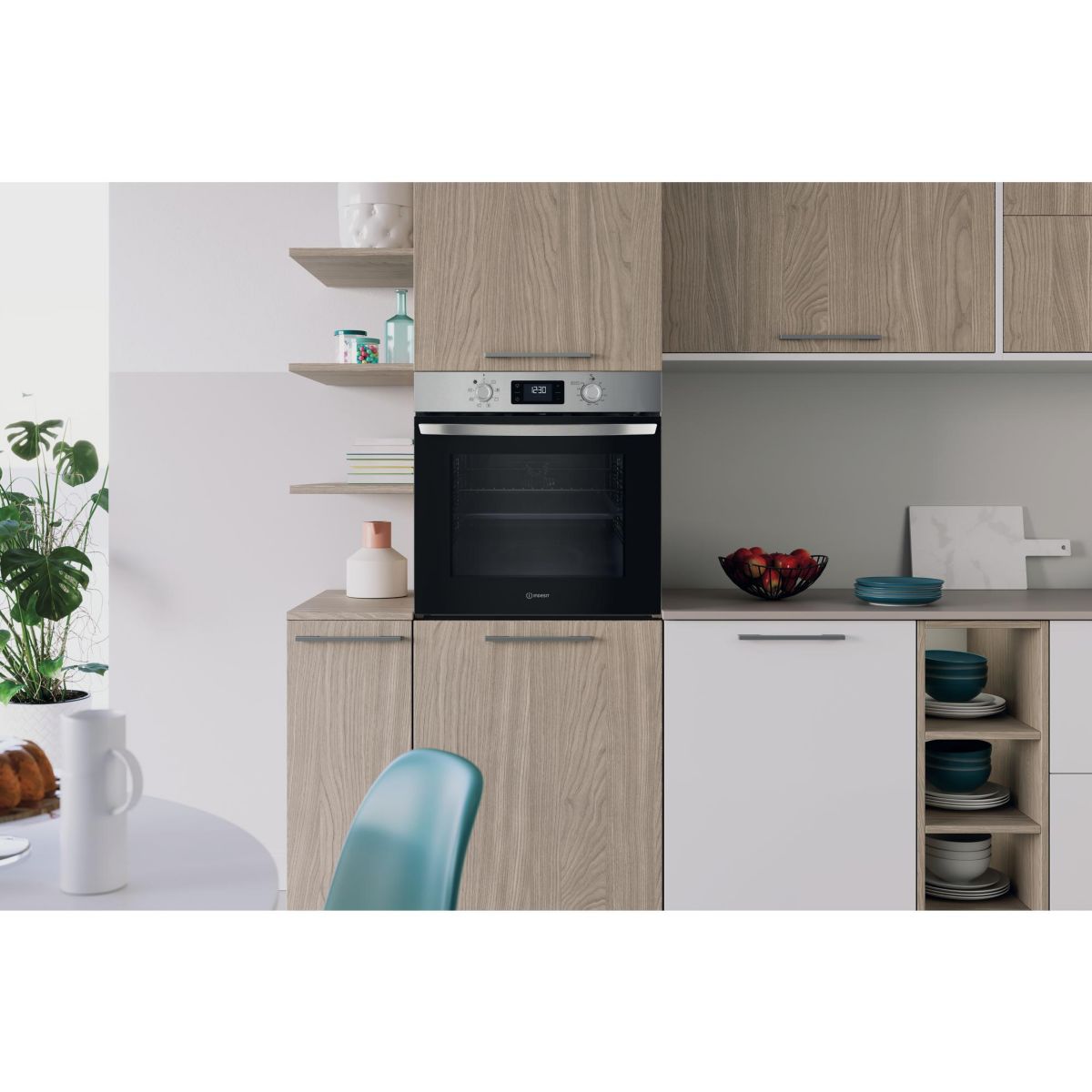 Four encastrable IO275PX inox, INDESIT