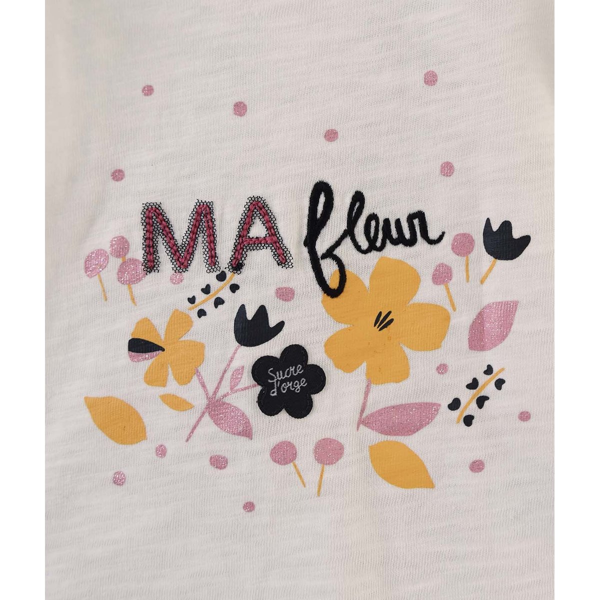 T shirt + jupe modele catherine beige, SUCRE D'ORGE