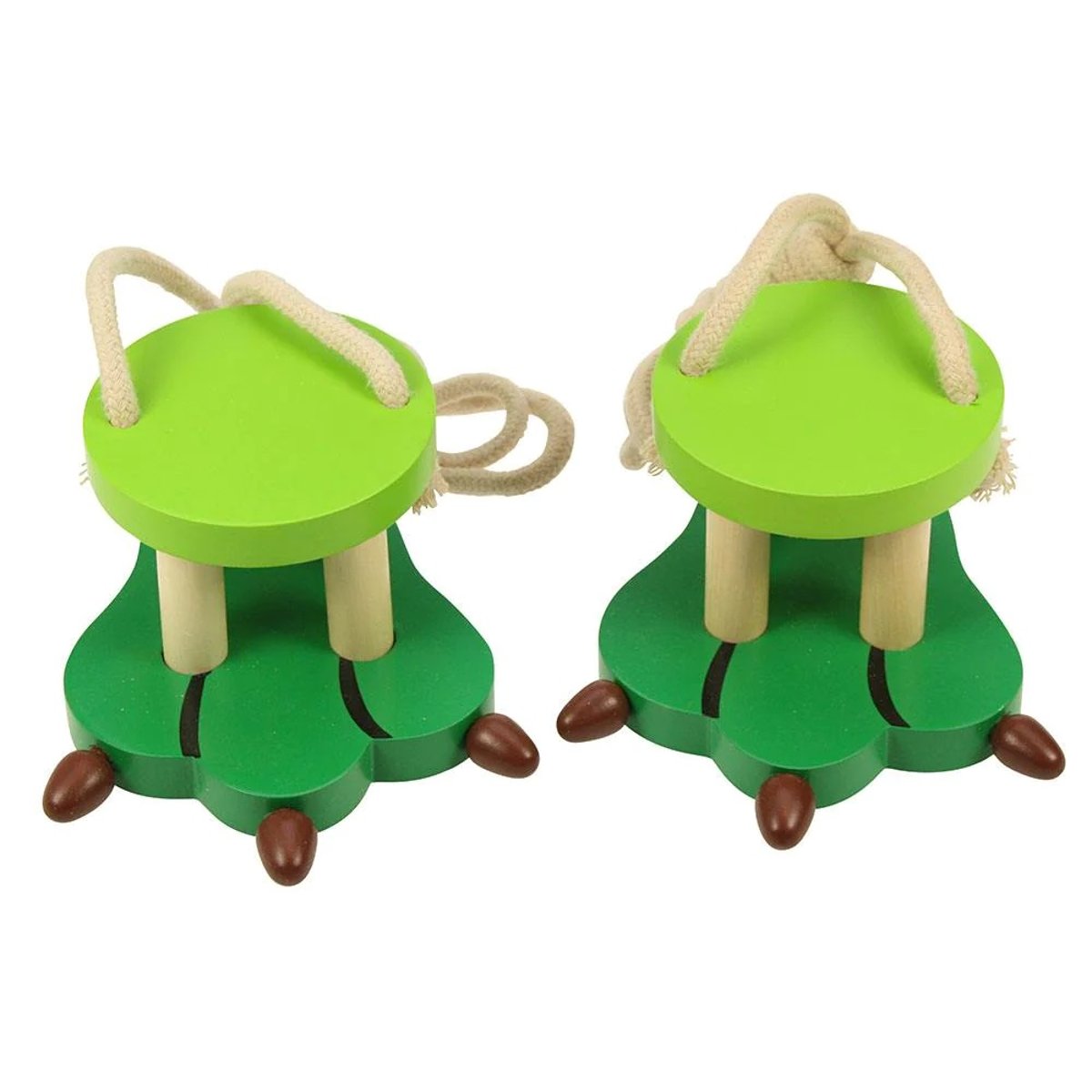 Échasses pattes de crocodile vert, BIGJIGS