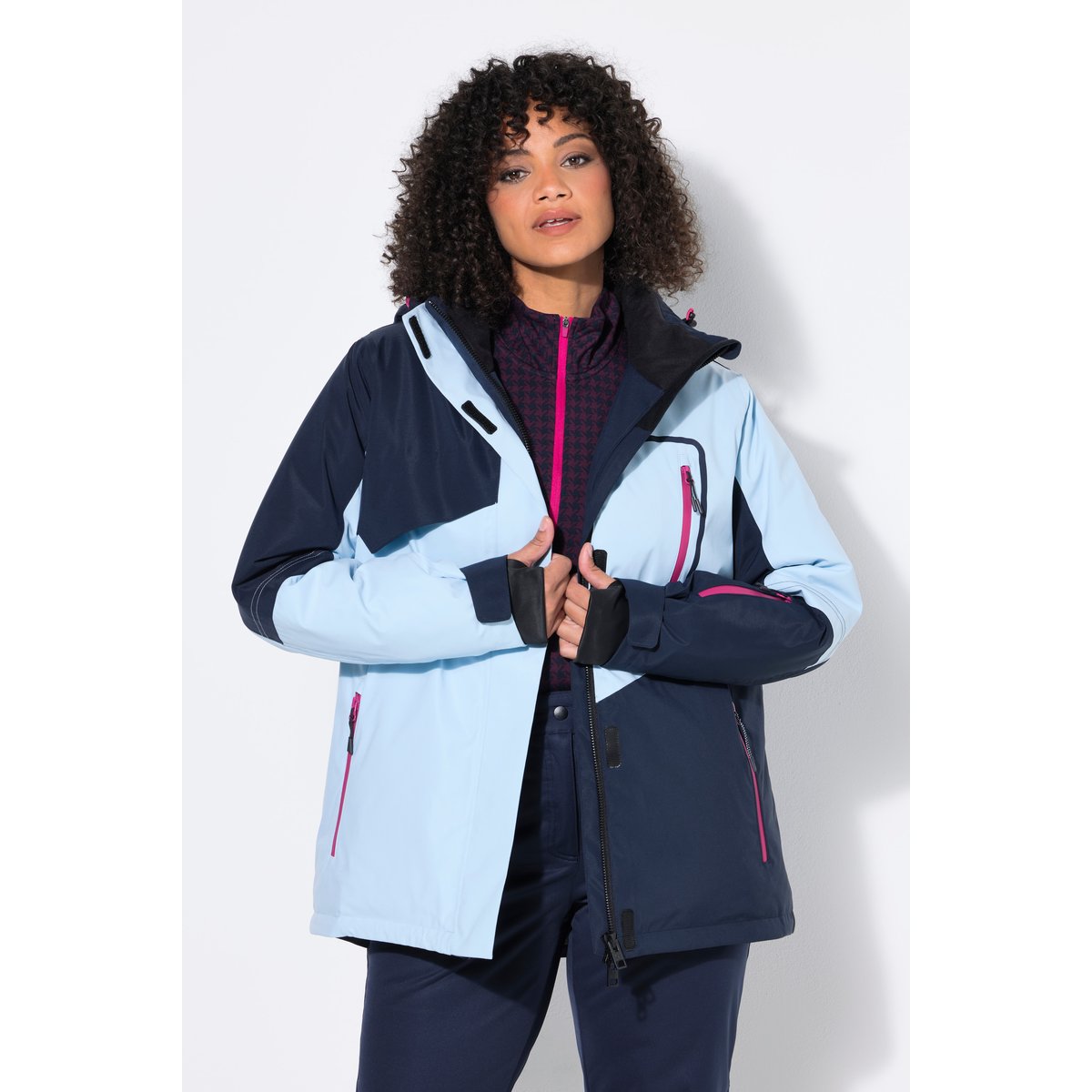 Veste de ski technique HYPRAR marine, ULLA POPKEN
