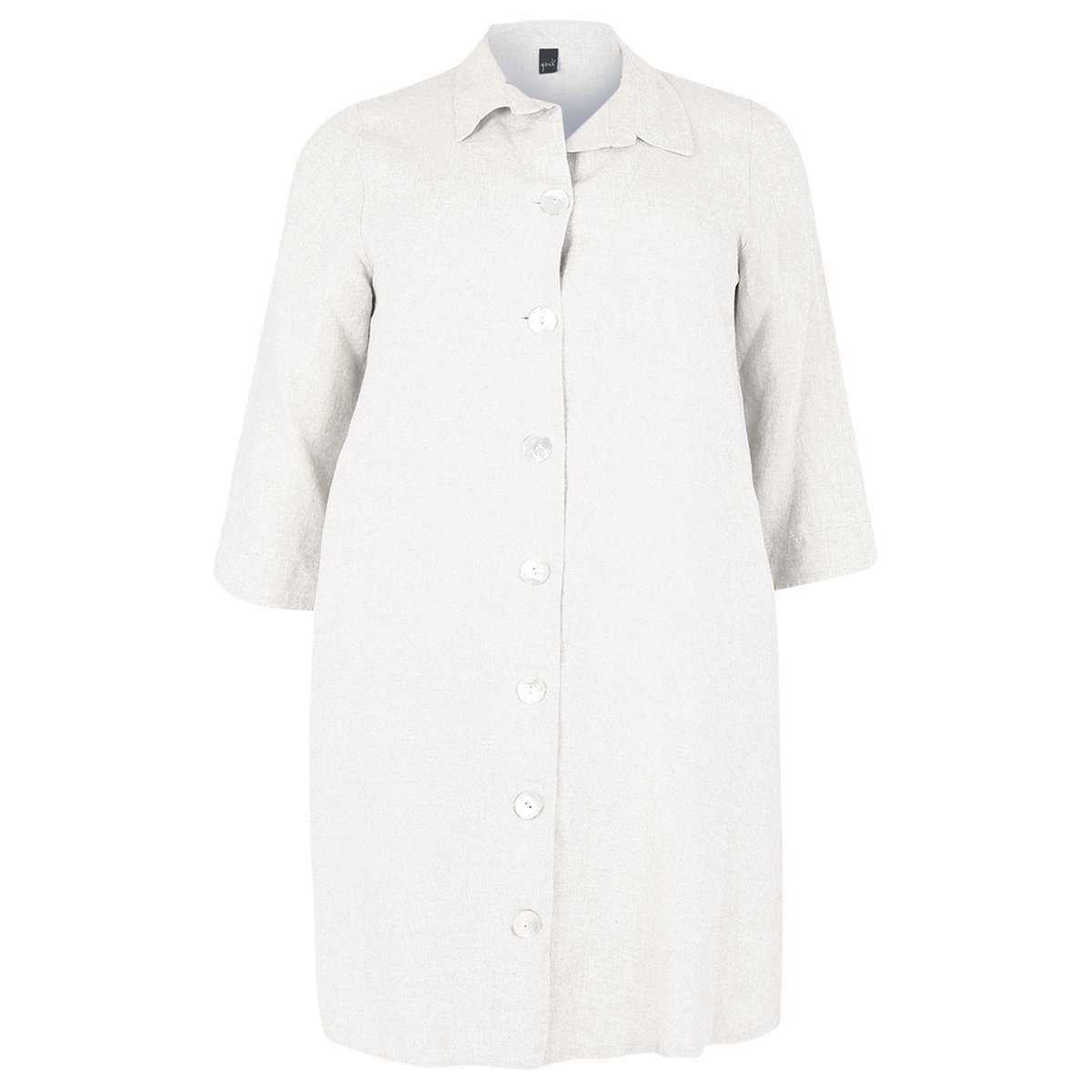 Chemise imprimé / imprimée floral brun clair, YOEK