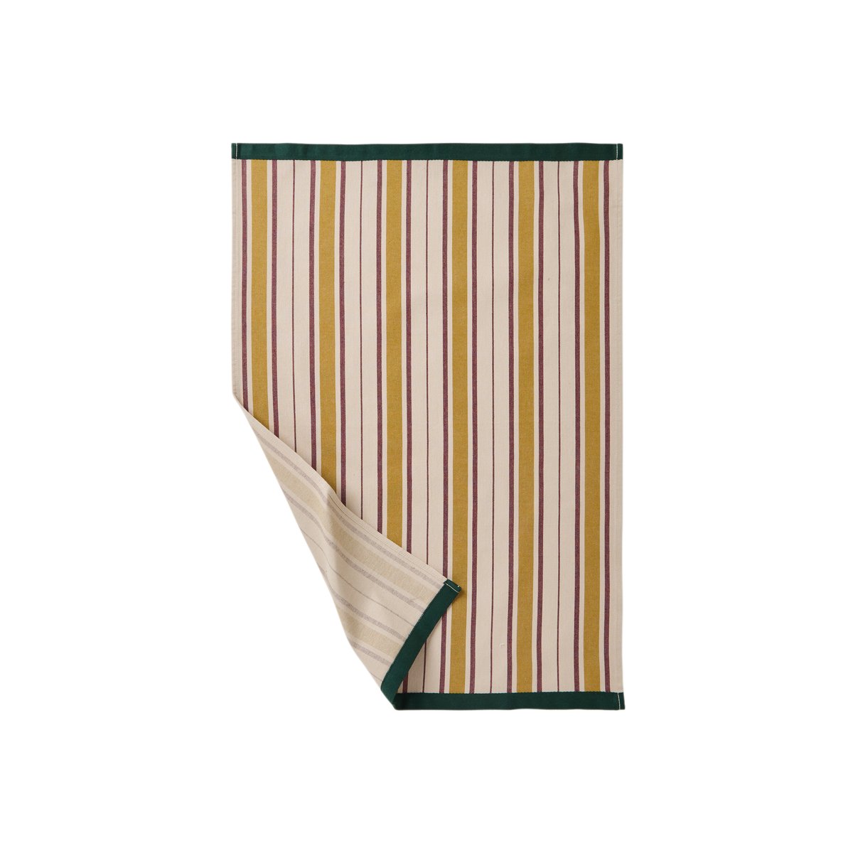 Torchon de cuisine OLYMPE imprimé, CARRE BLANC
