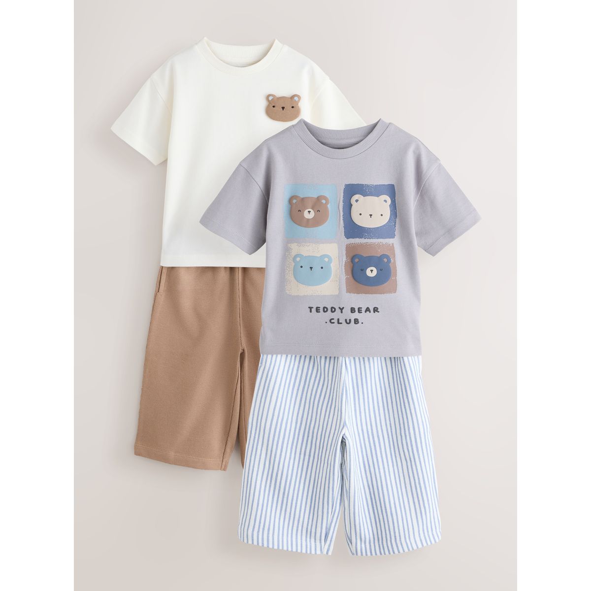 Pantalon de jogging et t-shirt, lot 2 ours bleu, NEXT