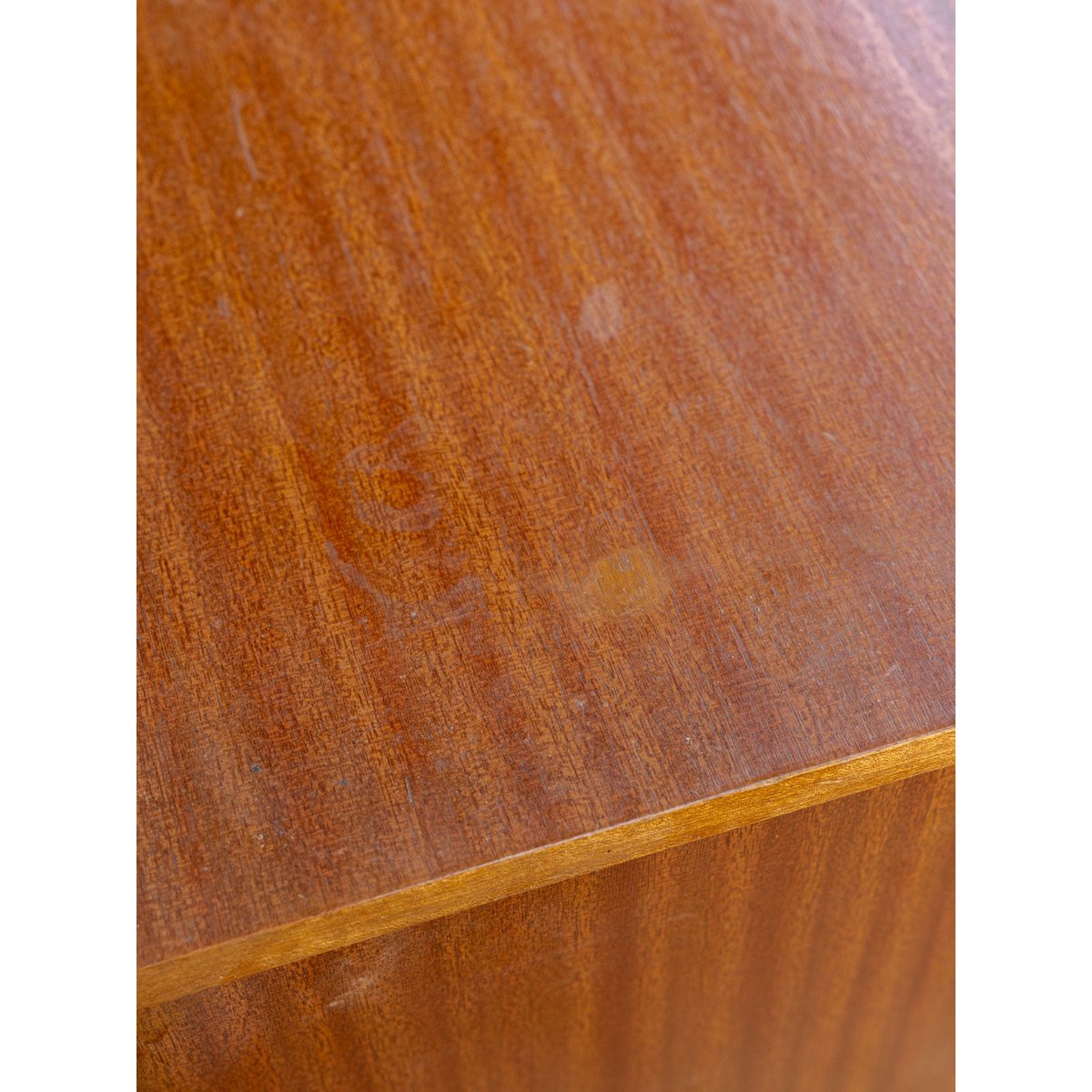 Commode scandinave en bois Olga N°697 - Bon état bois foncé, DEBONGOUT