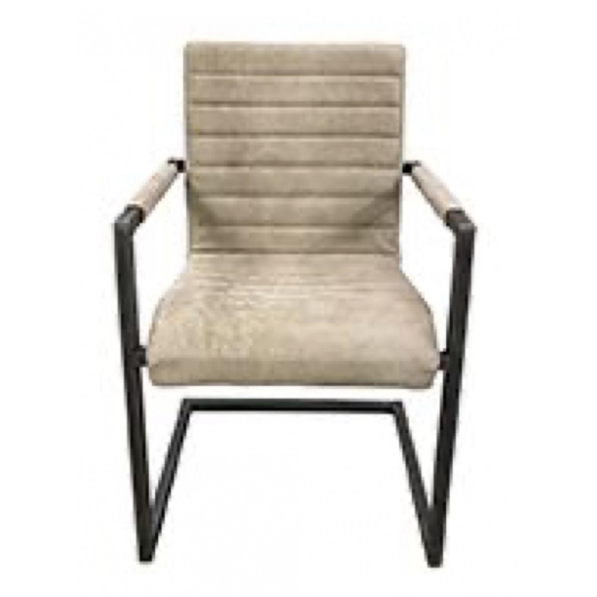 Fauteuil matteo en cuir - LES ÉTOFFES marron, INTERIOR'S