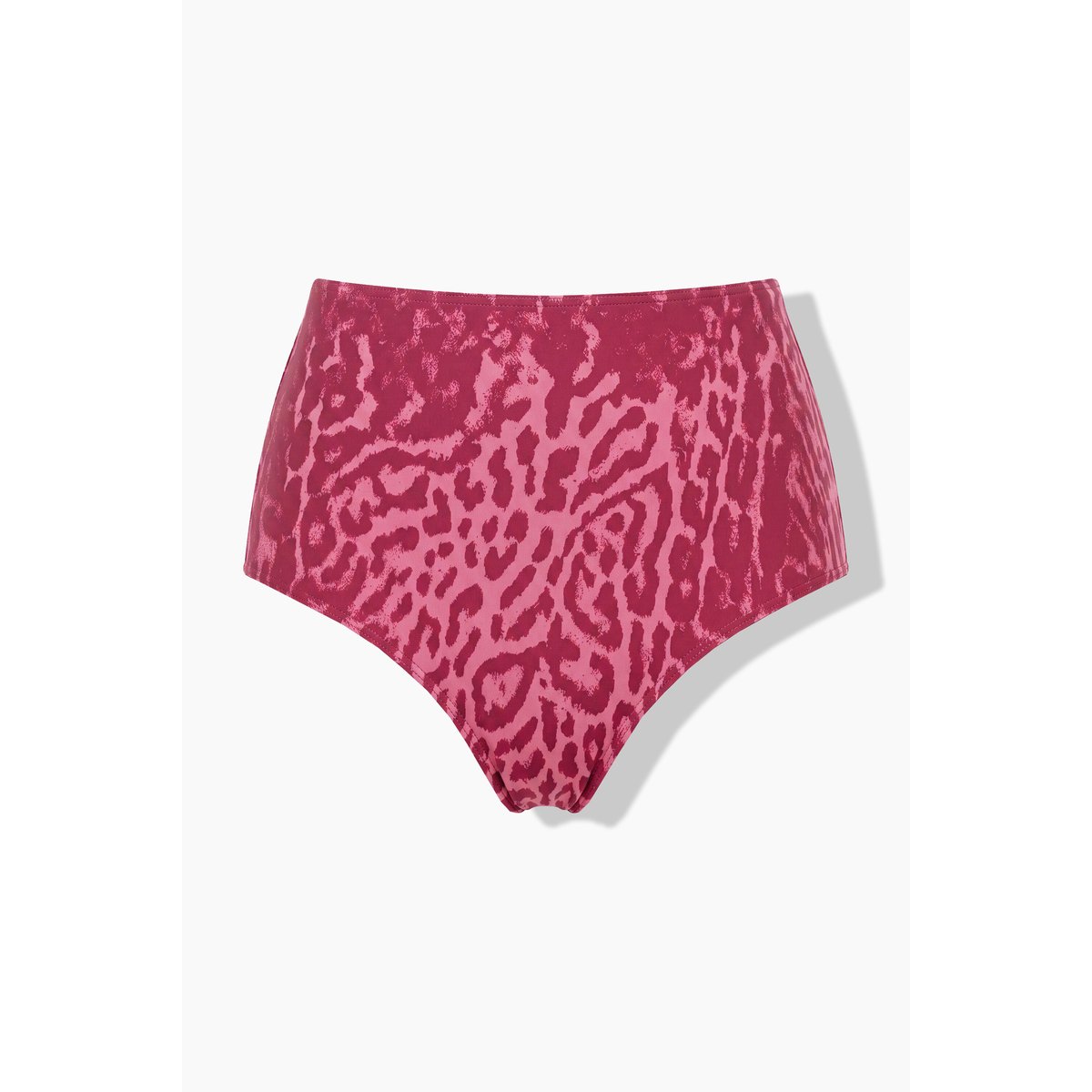 Bas de bikini taille haute, sculptant rouge vin, STUDIO UNTOLD